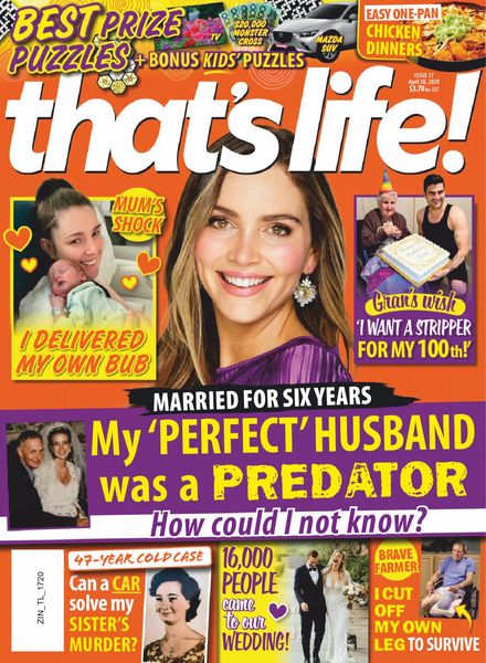 that’s life! – April 30, 2020