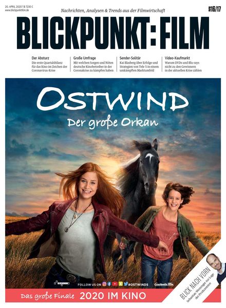 Blickpunkt Film – 20 April 2020