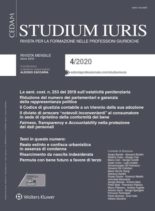 Studium Iuris – Aprile 2020