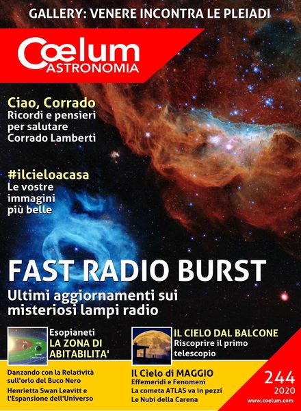 Coelum Astronomia – Numero 244 2020