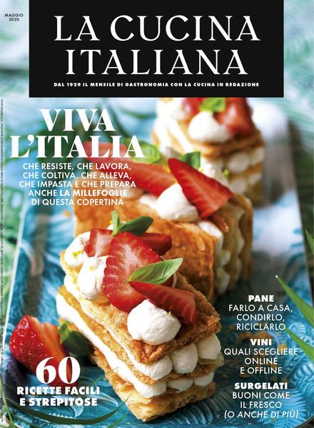La Cucina Italiana – Maggio 2020