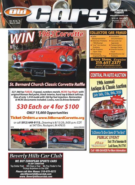 Old Cars Weekly – 21 May 2020