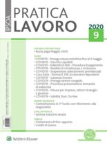 Pratica Lavoro – 2 Maggio 2020