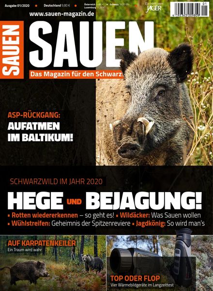 Sauen – April 2020