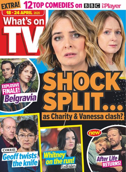 What’s on TV – 18 April 2020