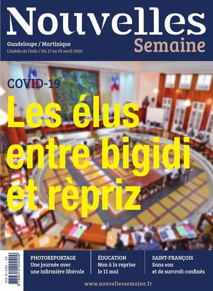 Nouvelles Semaine – 17 avril 2020