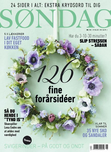 Sondag – 27 april 2020