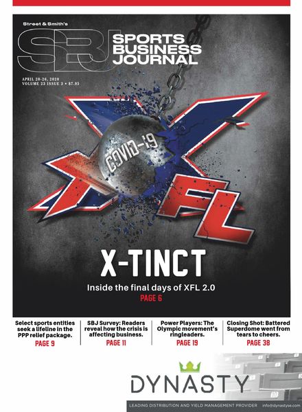 SportsBusiness Journal – 20 April 2020