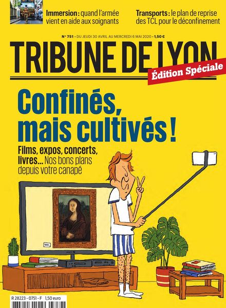 Tribune de Lyon – 30 avril 2020