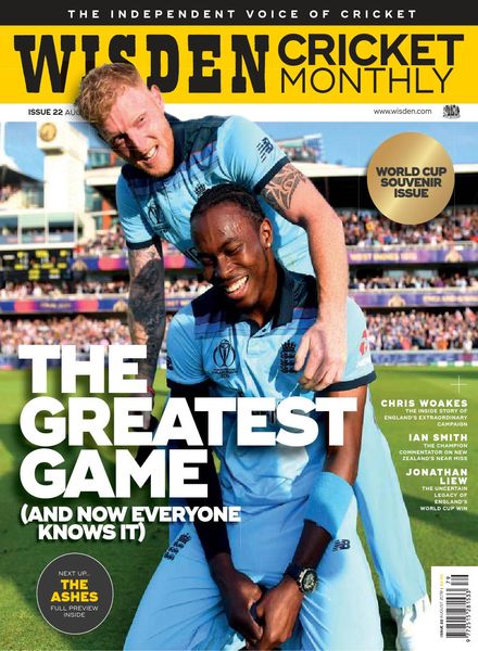 Wisden Cricket Monthly – August 2019
