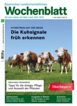 Bayerisches Landwirtschaftliches Wochenblatt Oberbayern – 29 April 2020