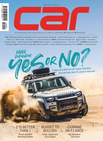 Car South Africa – May 2020