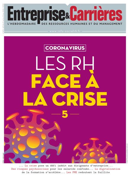 Entreprise & Carrieres – 27 avril 2020