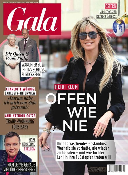 Gala Germany – 08 April 2020