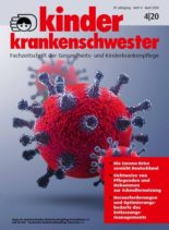 Kinderkrankenschwester – April 2020