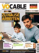 Vocable Allemand – 16 avril 2020