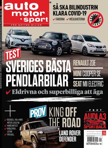 Auto Motor & Sport Sverige – 16 april 2020