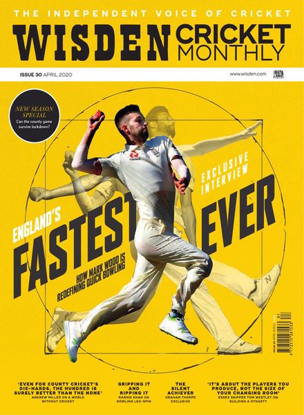 Wisden Cricket Monthly – April 2020