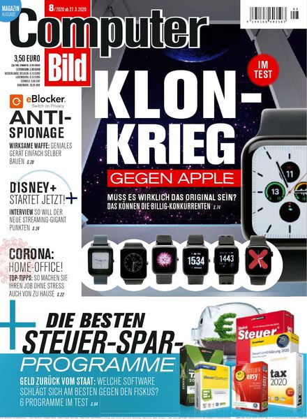 Computer Bild Germany – 27 Marz 2020