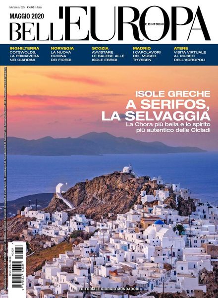 Bell’Europa – Maggio 2020