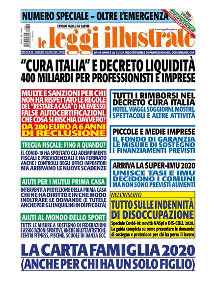 Leggi Illustrate – Maggio 2020