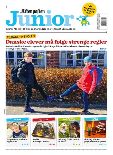 Aftenposten Junior – 21 april 2020