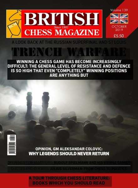 British Chess Magazine – October 2019