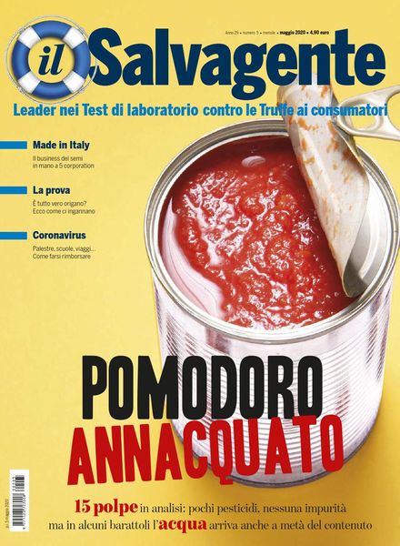 il Salvagente – Maggio 2020