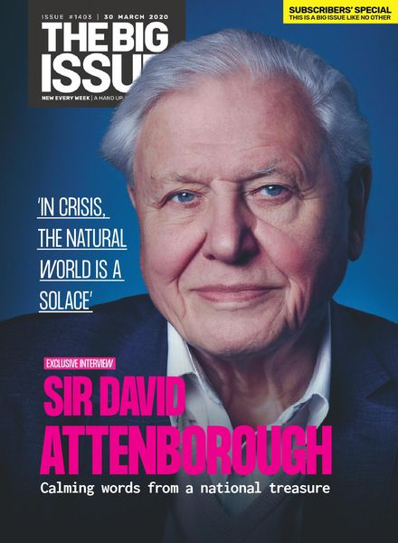 The Big Issue – March 30, 2020