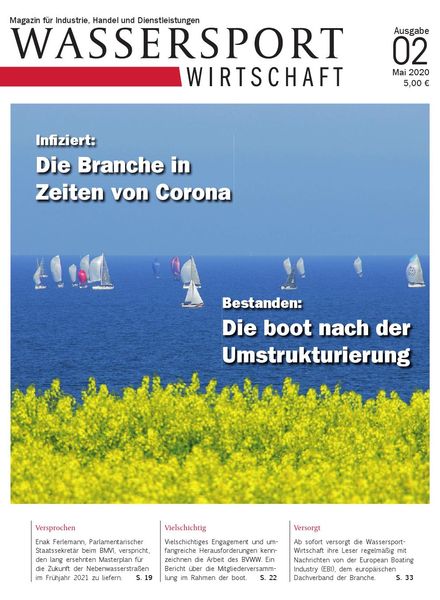 Wassersport Wirtschaft – Mai 2020