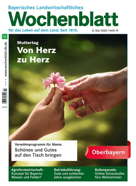 Bayerisches Landwirtschaftliches Wochenblatt Oberbayern – 07 Mai 2020