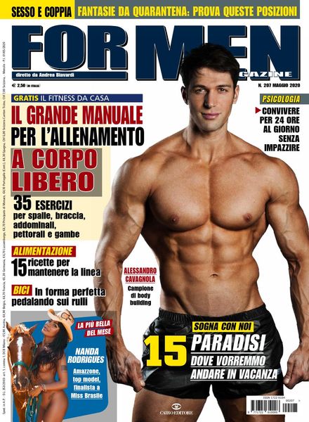 For Men Magazine – Maggio 2020