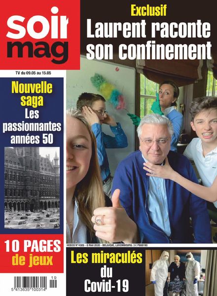 Le Soir Magazine – 11 mai 2020