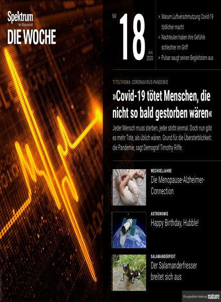 Spektrum Die Woche – 30 April 2020