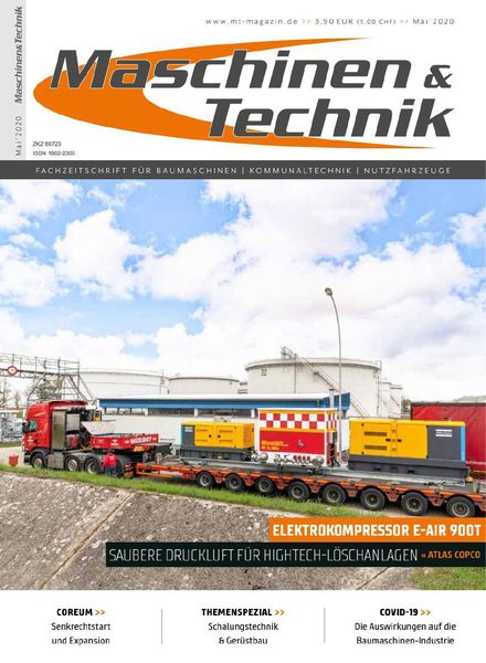 Maschinen & Technik – Mai 2020