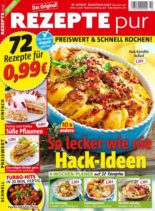 Rezepte pur – Oktober 2018