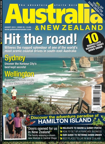 Australia & New Zealand – August 2013