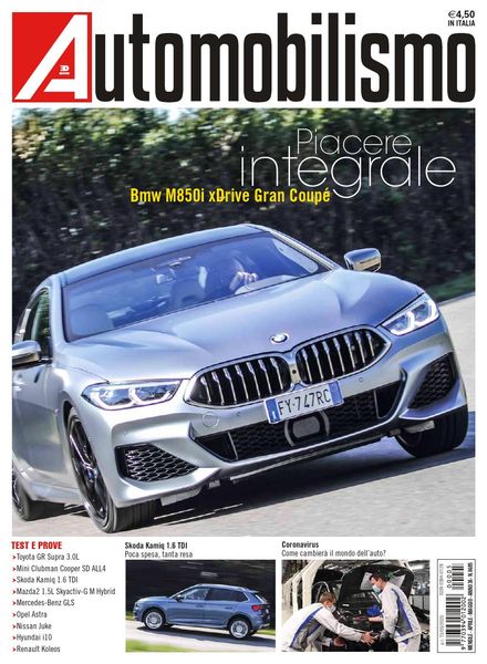 Automobilismo – Aprile-Maggio 2020