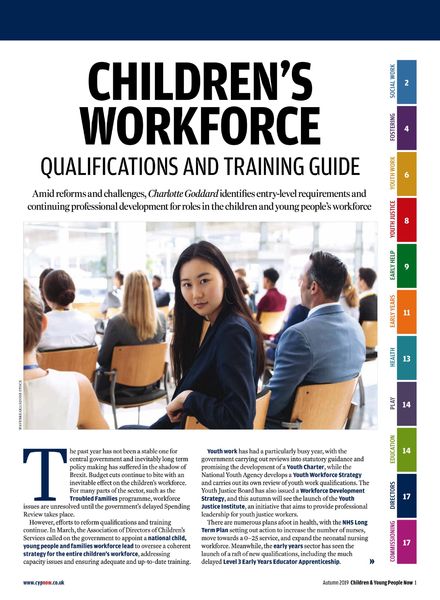 Children & Young People Now – Training Guide
