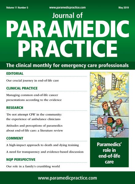 Journal of Paramedic Practice – May 2019