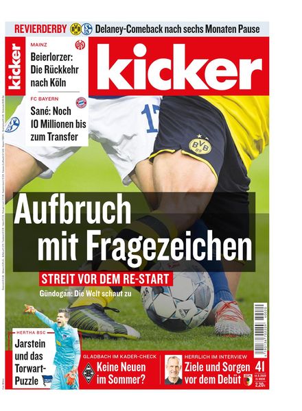 Kicker – 14 Mai 2020