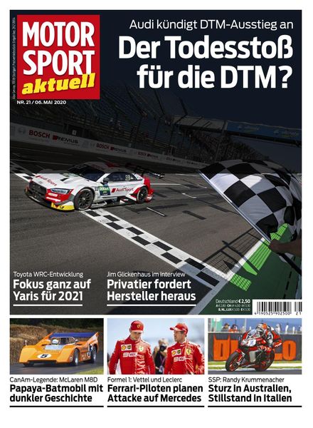 Motorsport Aktuell – 05 Mai 2020
