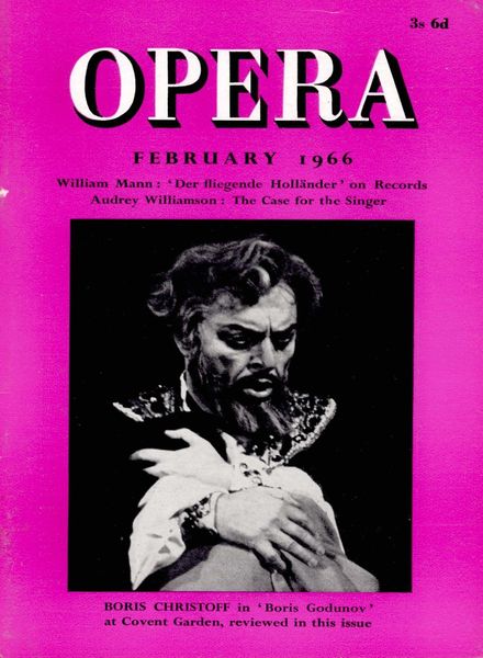 Opera – February 1966