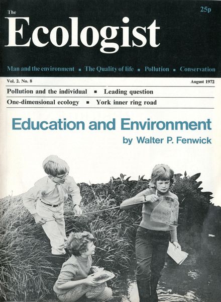 Resurgence & Ecologist – Ecologist, Vol 2 N 8 – Aug 1972