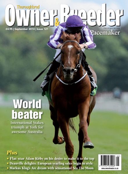 Thoroughbred Owner Breeder – Issue 121 – September 2014