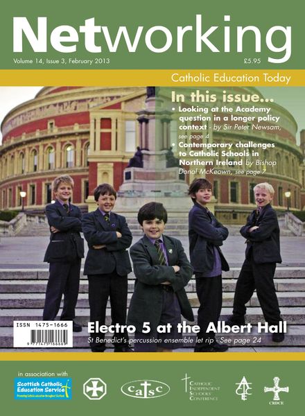 Networking – Catholic Education Today – February 2013