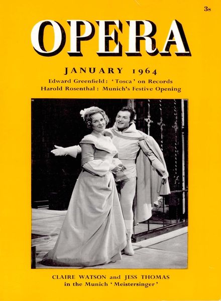Opera – January 1964