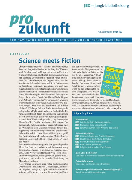 proZukunft – September 2019