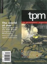 The Philosophers’ Magazine – 4th quarter 2008