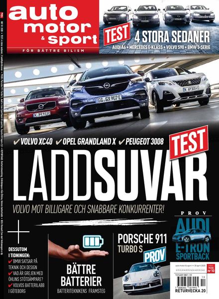 Auto Motor & Sport Sverige – 30 april 2020